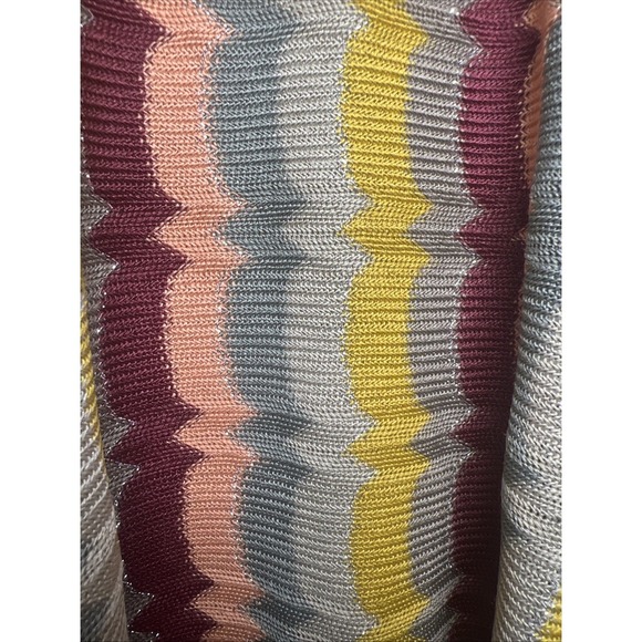 Anthropologie Seen Worn Kept Cilla Striped Knit A-Line Pull On Maxi Skirt Size 8 - Picture 2 of 10